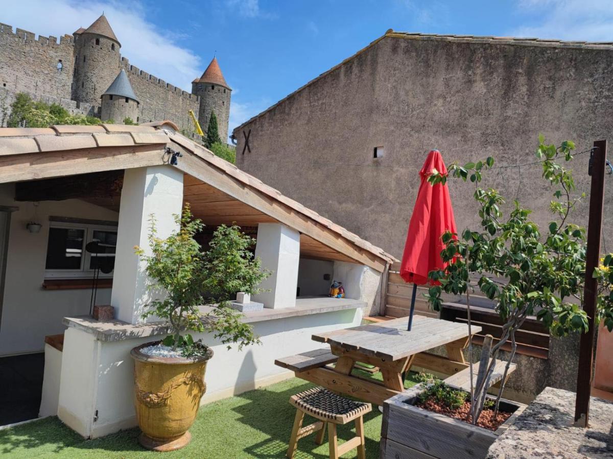 La Terrasse Du Temps Jadis Villa Carcassonne Eksteriør billede