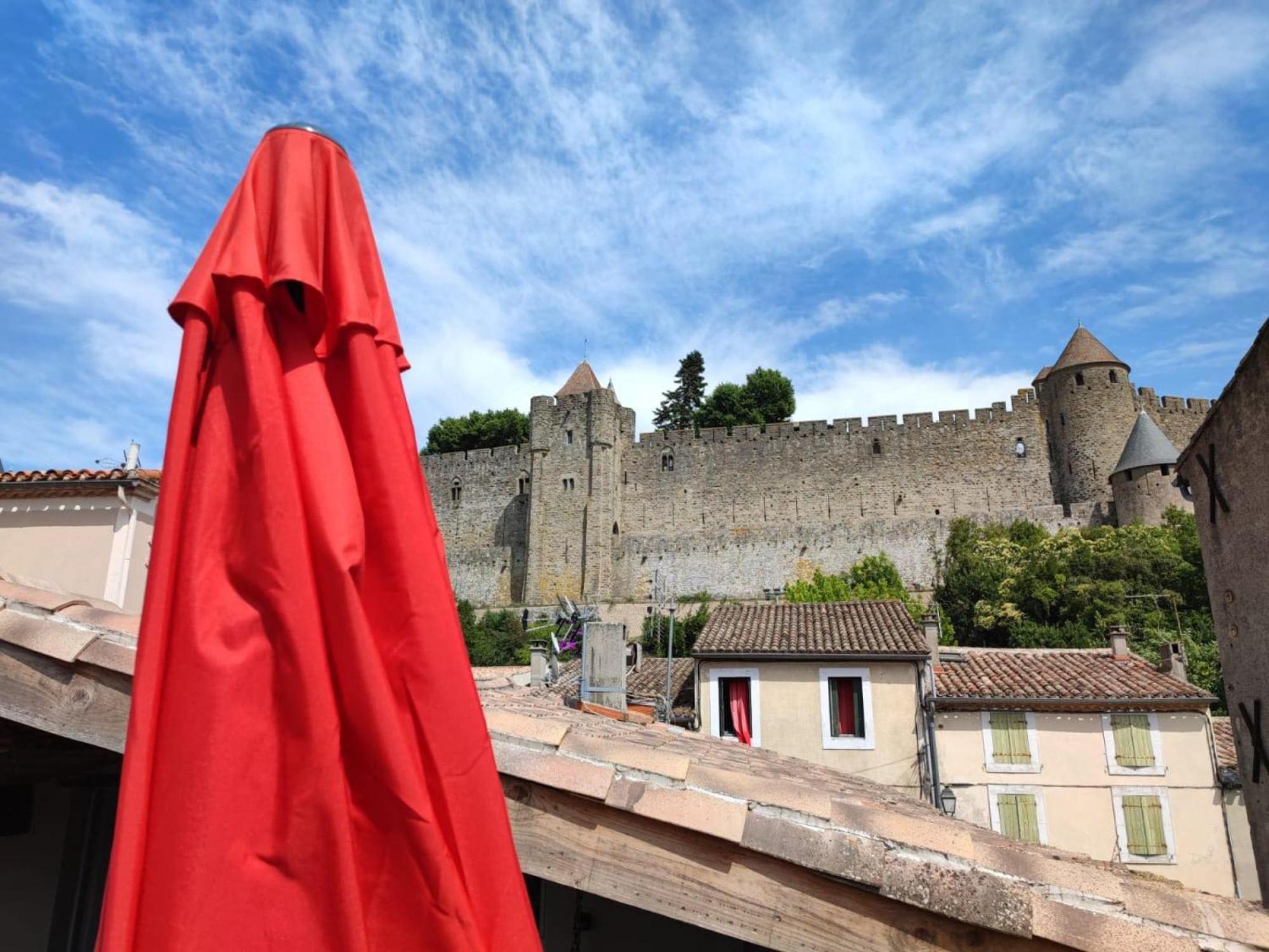 La Terrasse Du Temps Jadis Villa Carcassonne Eksteriør billede